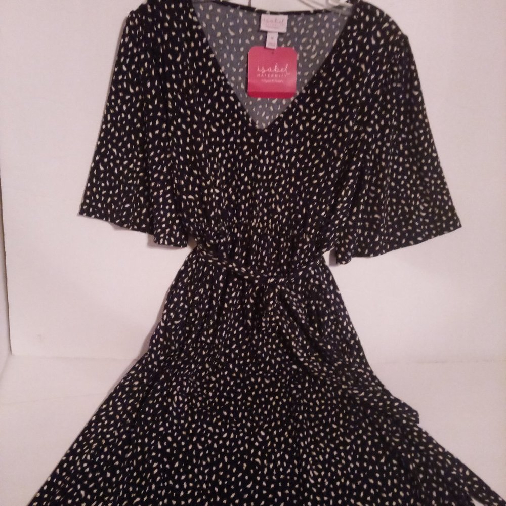 Isabel Maternity maxi dress sz M NWT
